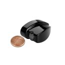 HeinzBikes Nano Winglets Blinker Set schwarz für Harley Modelle ab 93