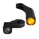 HeinzBikes Nano Lenkerarmaturen Blinker schwarz für...