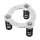 Trask Kupplungs Feder Power Plate Kit klar eloxiert für Harley M8 17-25