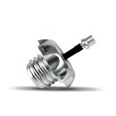 HeinzBikes Performance Tankdeckel Silber für Harley...