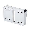 HeinzBikes Kennzeichenhalter Adapter Montage Block chrom...