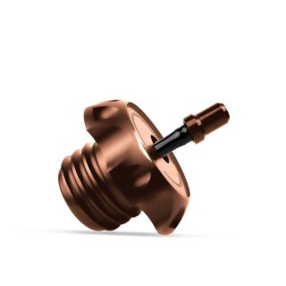 HeinzBikes Performance Tankdeckel Bronze für Harley 96-26