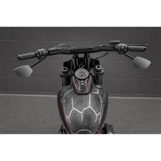 Killer Custom, Back Saver Raked T-Bar Mega handlebar 10"