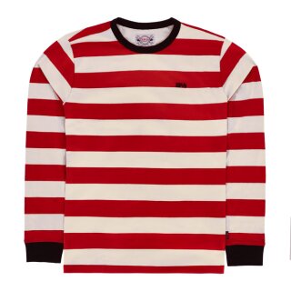 13 1/2 TSR long sleeve red/white