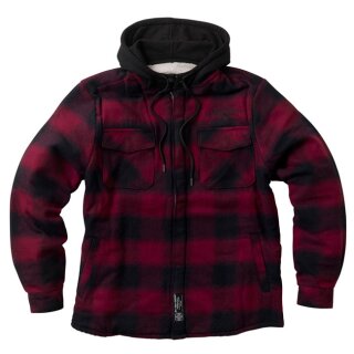 WCC Hell Bent Flannel jacket red/black XXL