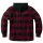 WCC Hell Bent Flannel jacket red/black L