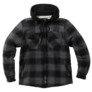 WCC Hell Bent Flannel jacket charcoal/black 3XL