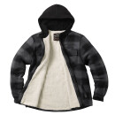 WCC Hell Bent Flannel jacket charcoal/black 3XL