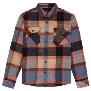 13 1/2 Steel Biker Flanellhemd oxblood XXL