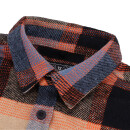 13 1/2 Steel Biker Flanellhemd oxblood XXL