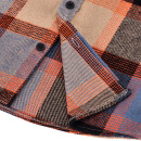 13 1/2 Steel Biker Flanellhemd oxblood XXL