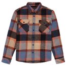 13 1/2 Steel Biker Flanellhemd oxblood XL