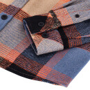 13 1/2 Steel Biker Flanellhemd oxblood XL