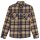 13 1/2 Steel Biker Flanellhemd, gelb XXL