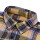 13 1/2 Steel Biker Flanellhemd, gelb XXL