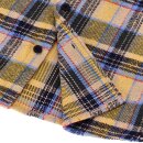13 1/2 Steel Biker Flanellhemd, gelb L
