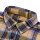 13 1/2 Steel Biker Flanellhemd, gelb L