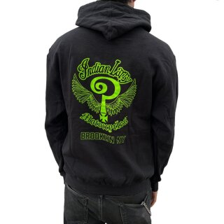 Indian Larry Slime Logo Hoodie XL