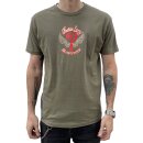 Indian Larry Logo t-shirt army green