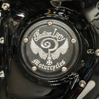 Indian Larry, Indian Larry logo 5-hole point cover. Matte