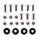 OEM Style Windschutzscheiben Halterung Chrom für Harley Road King 94-25