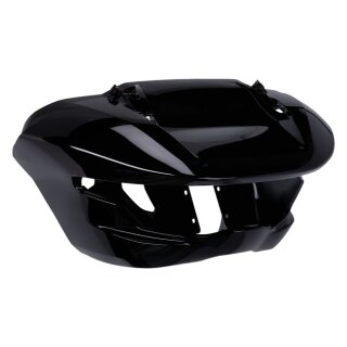 Sharknose Scheinwerfer Verkleidung vivid black für Harley FLT Touring 23-25