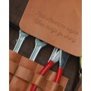 Trip Machine Tool Roll black/vintage tan