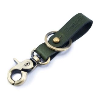 Trip Machine Key Fob army green/antique Gold
