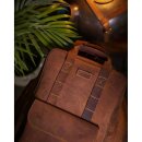 Trip Machine Eastwood Rucksack Leder Tabak braun