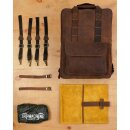Trip Machine Eastwood Rucksack Leder Tabak braun