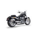 Zard Overlapped Auspuff Dämpfer für Harley Softail Breakout Fatboy 18-24