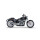 Zard Overlapped Auspuff Dämpfer für Harley Softail Breakout Fatboy 18-24