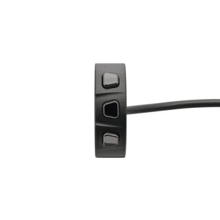 Daytona 3-Tasten Lenkerschalter schwarz