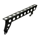 Rick`s Motorcycles belt cover Round holes. Gloss black