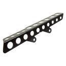 Rick`s Motorcycles belt guard Round holes. Gloss black