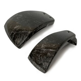 Tommy & Sons, Stock style carbon side cover set. Forged