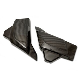 Tommy & Sons Flow Style gewebte Carbon Seitendeckel für Harley Touring 23-25