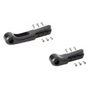 Rick`s Motorcycles Good Guys brake & clutch lever set Black