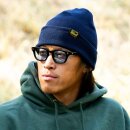 Biltwell Goods Beanie Strickmütze Navy Blau