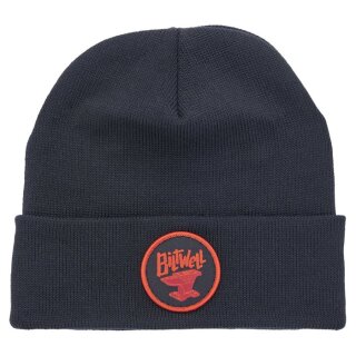 Biltwell Anvil Beanie Strickmütze schwarz