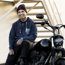 Biltwell Anvil Beanie Strickmütze schwarz