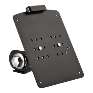 Rick`s Motorcycles side mount License plate bracket. Black