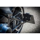 Rick`s Motorcycles side mount license plate kit short Black