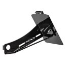 Rick`s Motorcycles side mount License plate bracket. Black