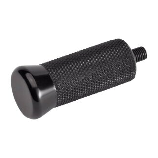 Ricks Motorcycles, shift peg Knurled style. Black