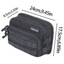 Ricks Motorcycles Clubstyle Lenkertasche Schwarz
