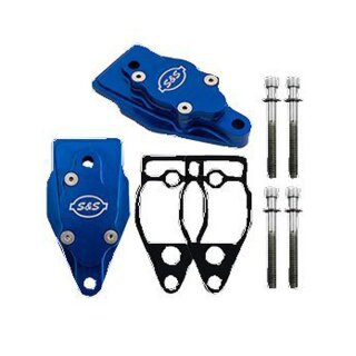 S&S Billet Alu Zylinderkopf Entlüftungskit für Harley Twin Cam 99-17