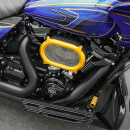 Arlen Ness Stage II Method Luftfilter Kit gold für Harley M8 17-25