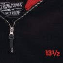 13 1/2 Outlaw half-zip Sweater black/red M