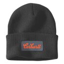 Carhartt Strickmütze mit Bündchen und Patch,...